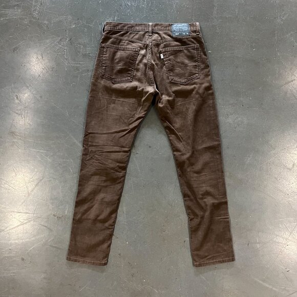 Vintage Levi 513 Corduroy Pant Brown • 33x32 - Picture 2 of 6